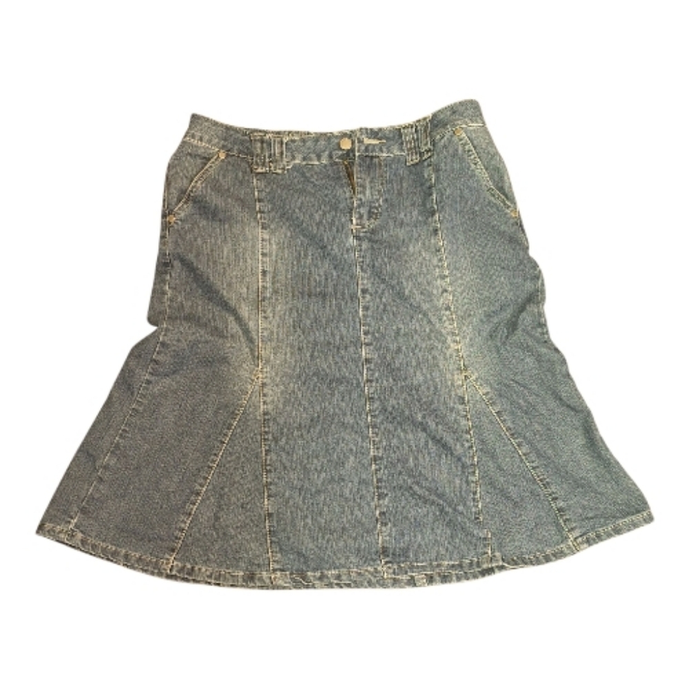 Cato Denim A-Line Skirt Size 10